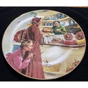 Little House On The Prairie Caroline's Eggs Collectors Plate #4 with COA